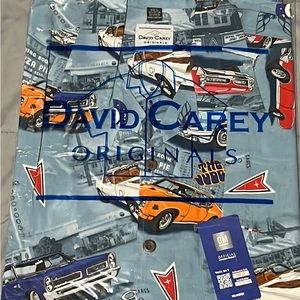 NWT David Carey Original GM Official Licensed Short Sleeve 55/45 Blend 3XL Shirt